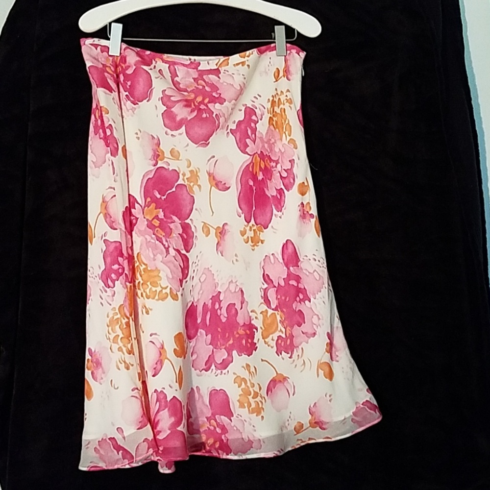 Ann Taylor Floral Skirt
